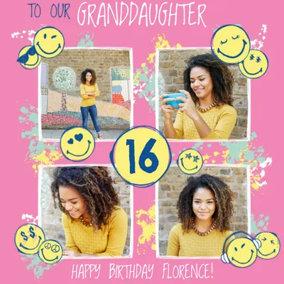 SmileyWorld® Photo Upload Birthday Card