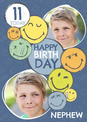 SmileyWorld® Photo Upload Birthday Card