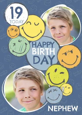 SmileyWorld® Photo Upload Birthday Card