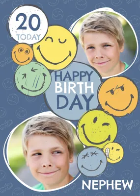 SmileyWorld® Photo Upload Birthday Card
