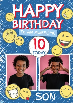 SmileyWorld® Photo Upload Birthday Card