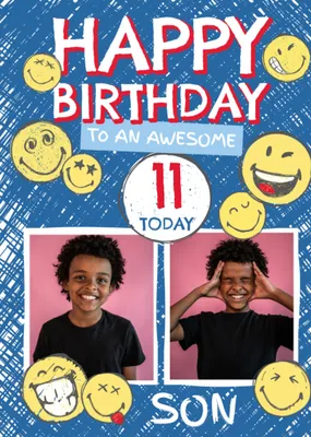 SmileyWorld® Photo Upload Birthday Card