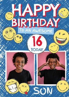 SmileyWorld® Photo Upload Birthday Card