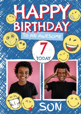 SmileyWorld® Photo Upload Birthday Card