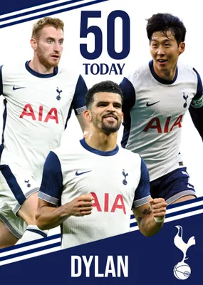 Tottenham Hotspur FC Birthday Card