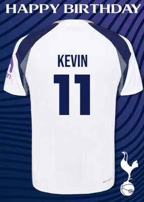 Tottenham Hotspur FC Birthday Card