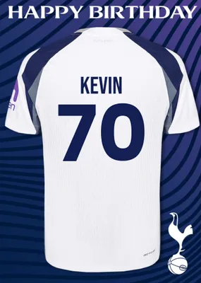 Tottenham Hotspur FC Birthday Card