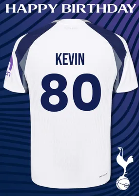 Tottenham Hotspur FC Birthday Card