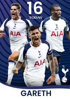 Tottenham Hotspur FC Birthday Card