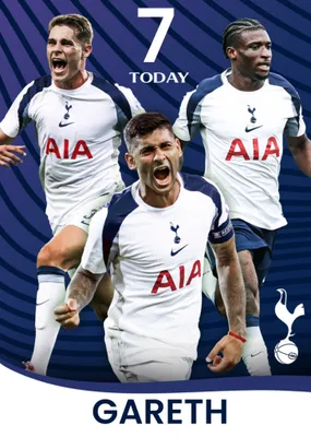 Tottenham Hotspur FC Birthday Card
