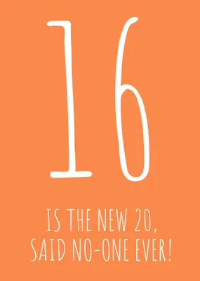 30 is the new 20 Said No-One Ever! Birthday Card