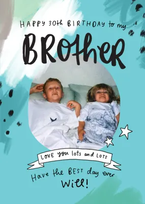 Emily Coxhead The Happy News Happy Birthday to my Brother Photo Upload