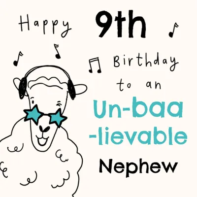 Un Baa Lievable Birthday Card