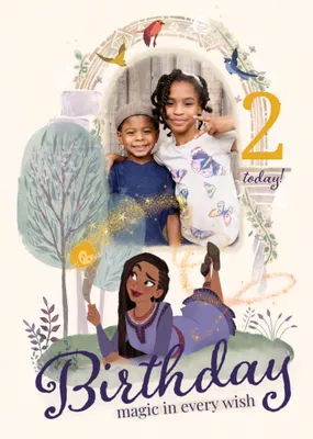 Disney Wish Photo Upload Birthday Card